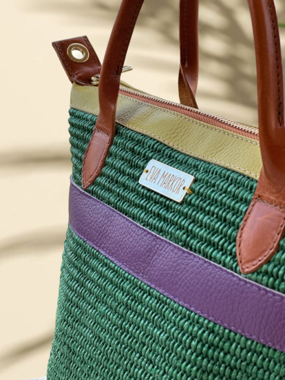 New Era Green Tote bag